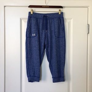 Under Armour Cobalt Blue Capri Joggers